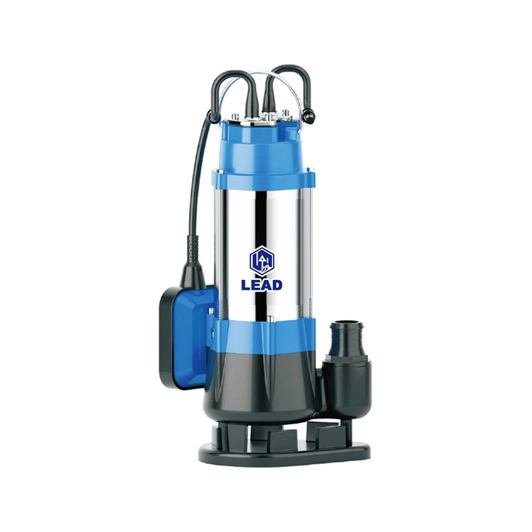 0.5-2hp 1.5-2 นิ้วปั๊มน้ำเสียใต้น้ำ